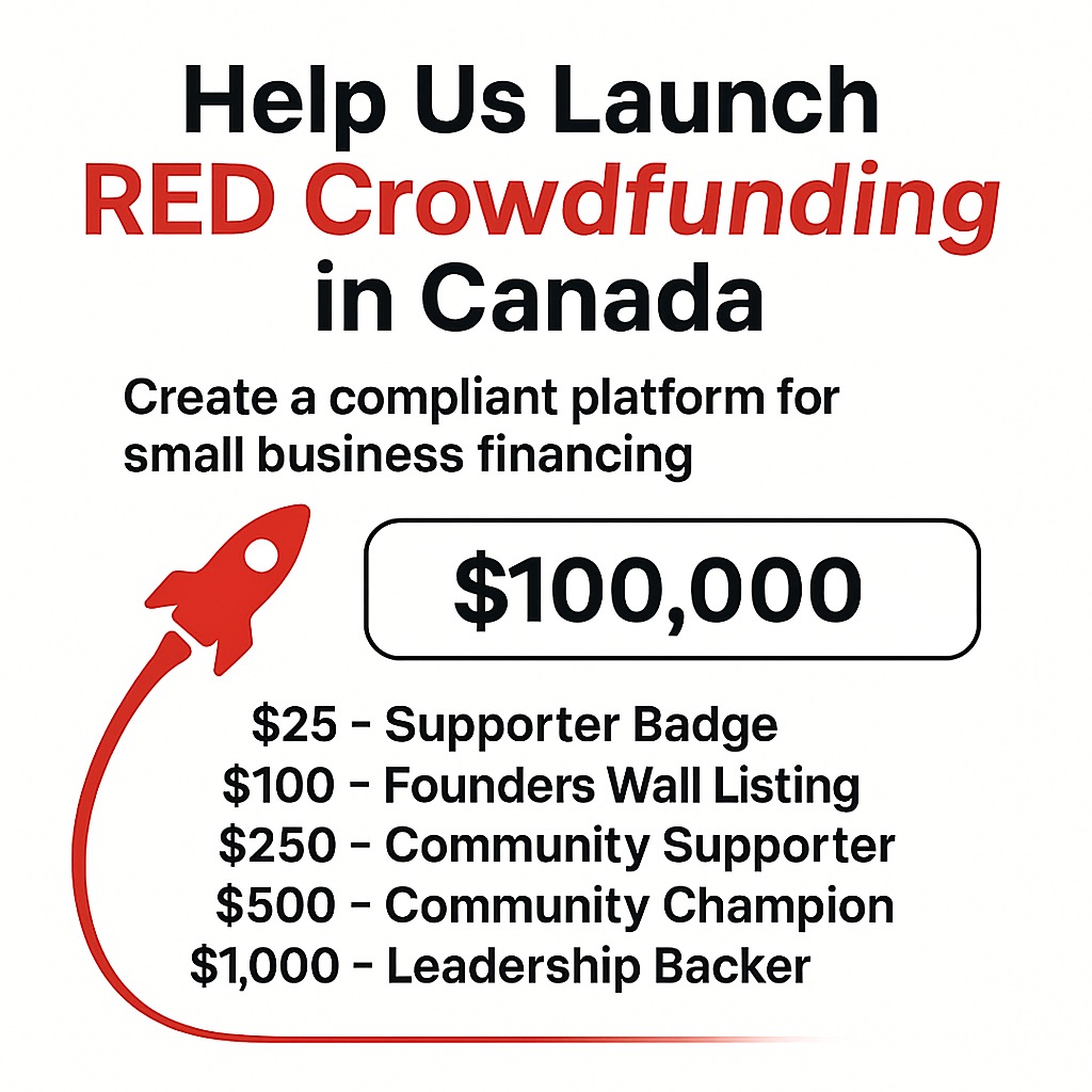 RED Crowdfunding Graphic